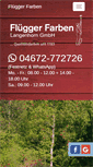 Mobile Screenshot of fluegger-langenhorn.de