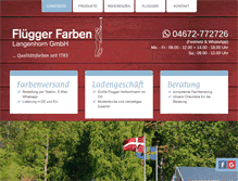 Tablet Screenshot of fluegger-langenhorn.de